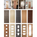 White Oak Wooden Veneer MDF Composite Interior Door